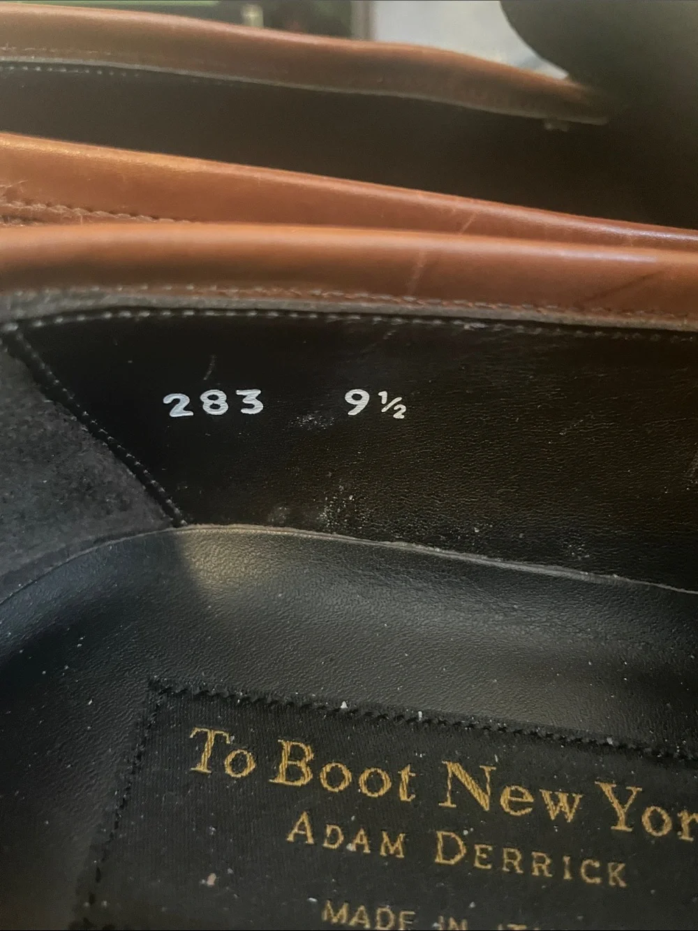 To Boot New York Men's Brown Leather Dress Loafers
